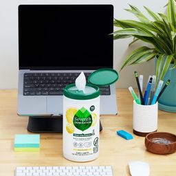 Multi Surface Cleaning Wipes, Lemon Zest
