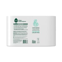 Toilet Paper Bath Tissue, 100% Recycled Paper
