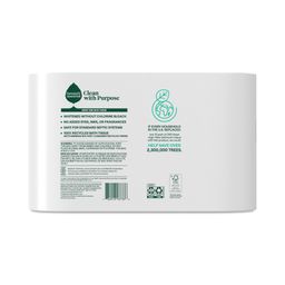 Toilet Paper Bath Tissue, 100% Recycled Paper