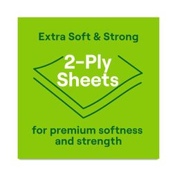 Toilet Paper Bath Tissue, 100% Recycled Paper