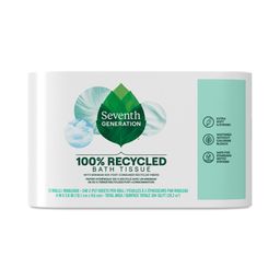Toilet Paper Bath Tissue, 100% Recycled Paper
