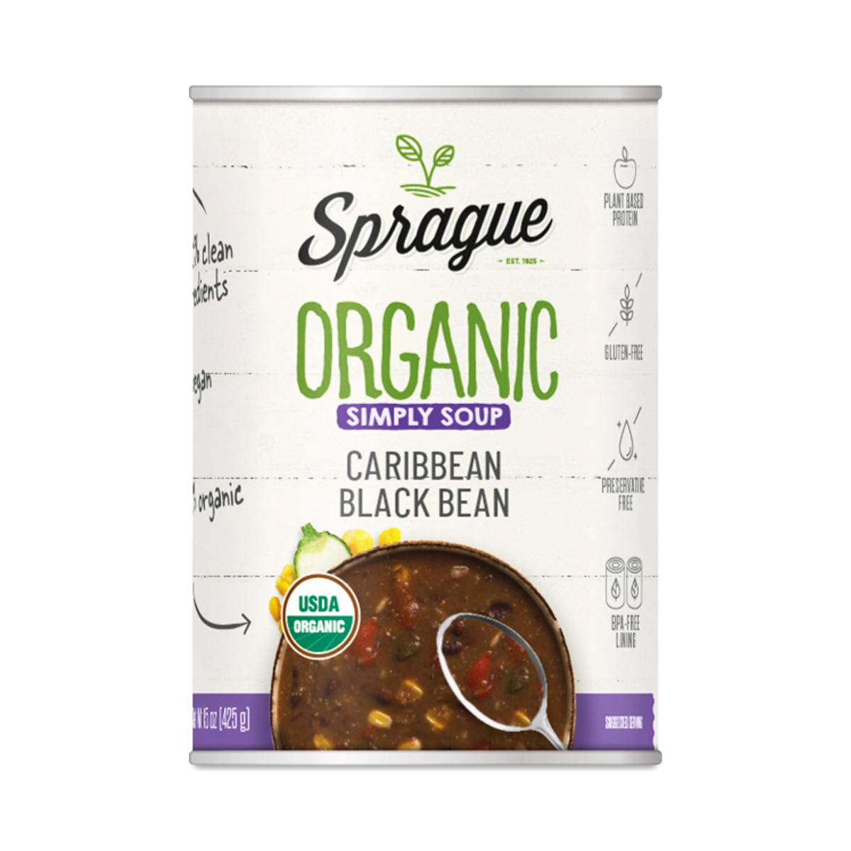 Sprague Organic Caribbean Black Bean Thrive Market