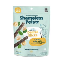 Dental Sticks Dog Treats, Banana Bone-anza