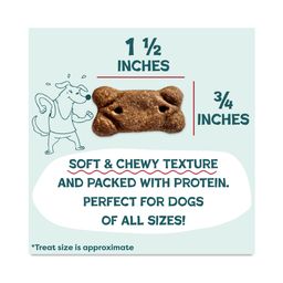 Meaty Tenders Dog Treats, Beef Up