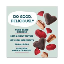 Soft-Baked Biscuit Dog Treats, Duck Duck Beet