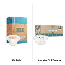 Value Size Ultra Soft & Absorbent Diapers, Size 3