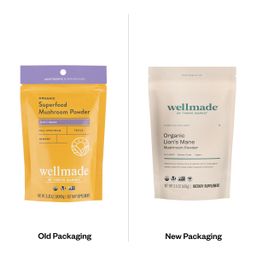 Organic Superfood Mushroom Powder, Lion's Mane