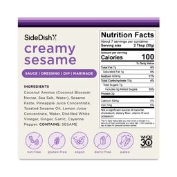 Creamy Sesame