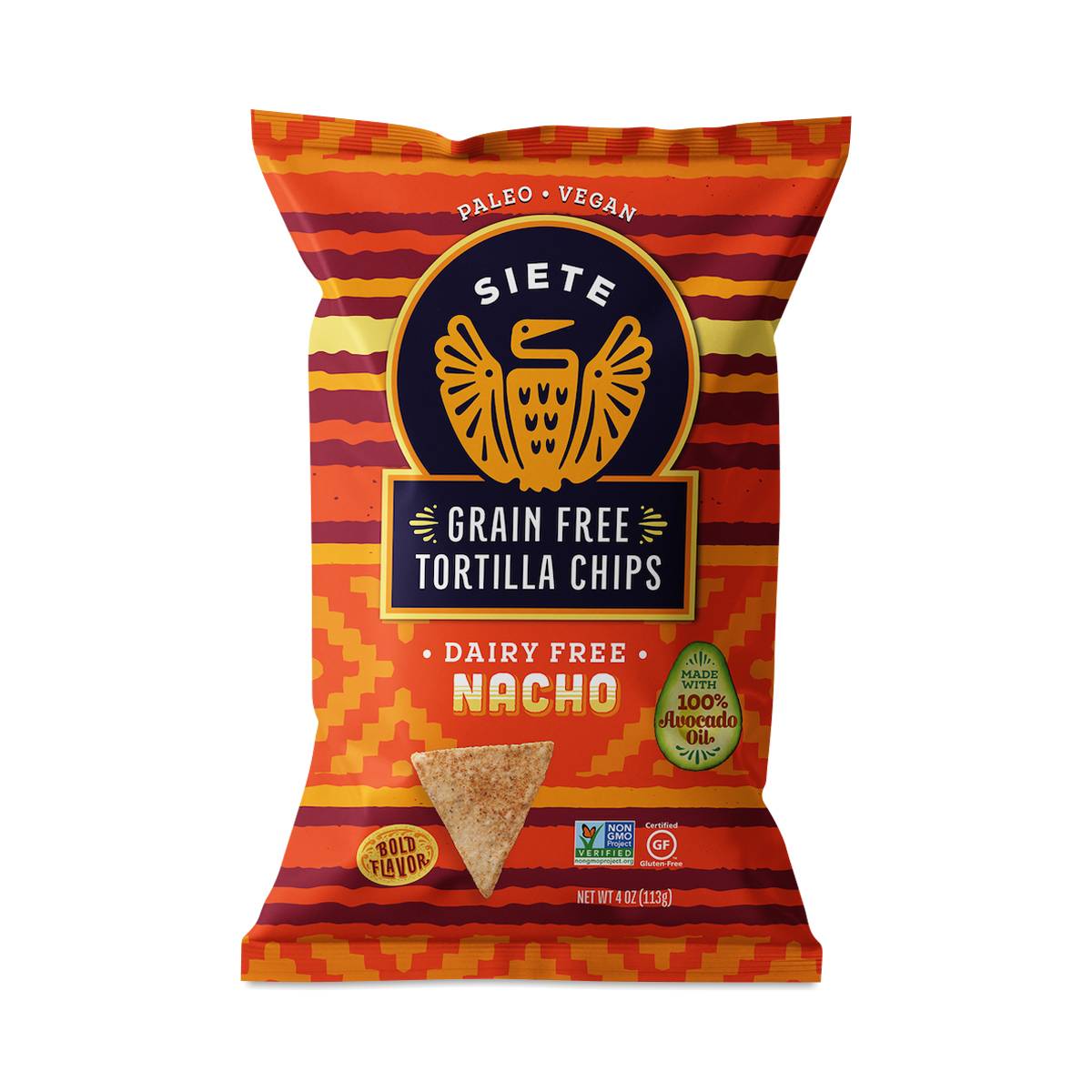 Siete Nacho Grain Free Tortilla Chips Thrive Market