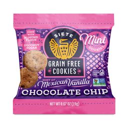 Grain Free Cookies, Chocolate Chip & Mexican Vanilla, Snack Packs