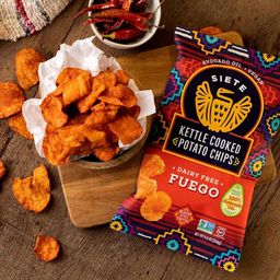 Kettle Cooked Potato Chips, Fuego