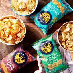 Kettle Cooked Potato Chips, Sea Salt