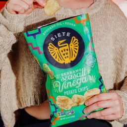 Kettle Cooked Potato Chips, Sea Salt & Vinegar