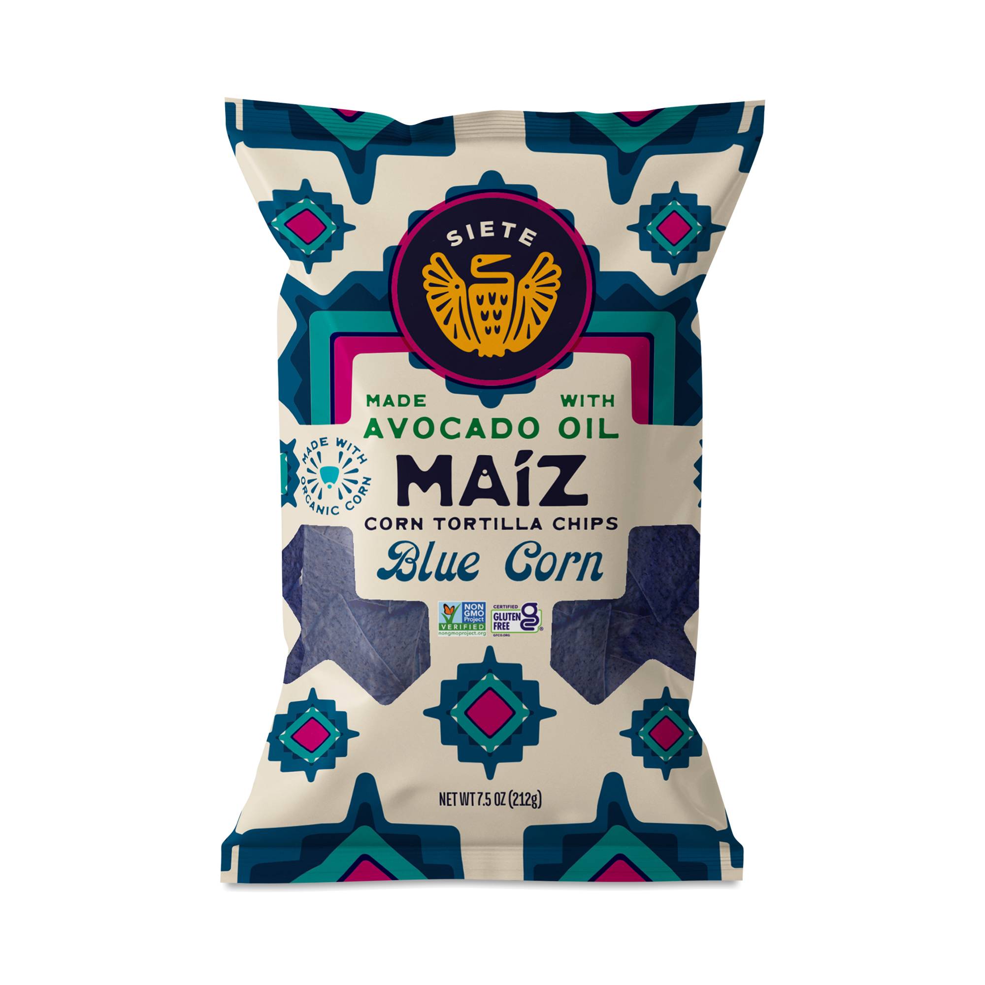 MaÃz Corn Tortilla Chips, Blue Corn