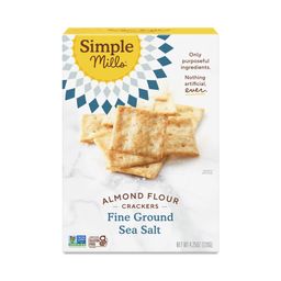 Almond Flour Crackers, Fine Ground Sea Salt