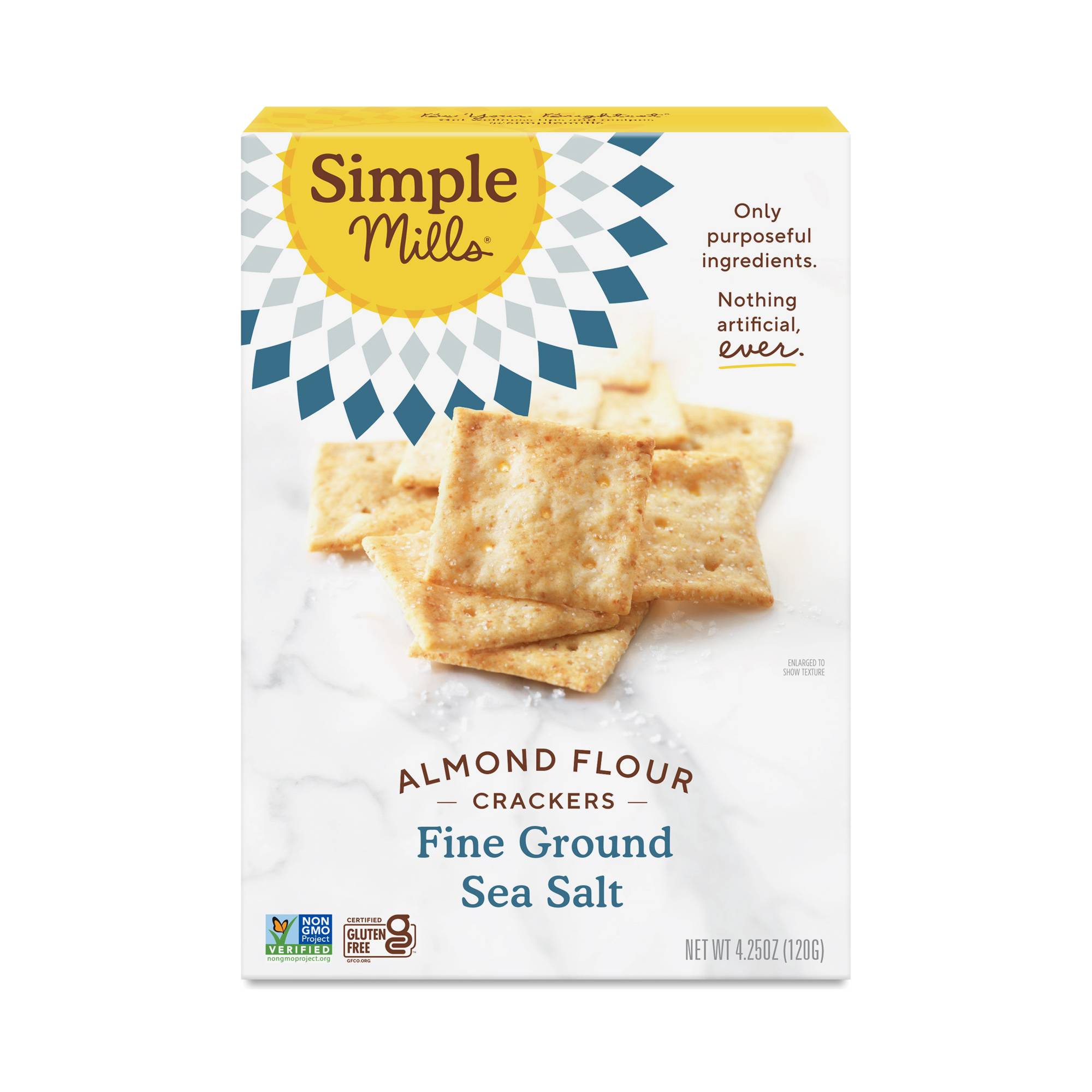 Almond Flour Crackers, Fine Ground Sea Salt