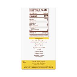 Almond Flour Crackers, Fine Ground Sea Salt, Snack Packs