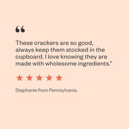 Almond Flour Crackers, Rosemary & Sea Salt