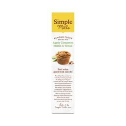 Almond Flour Muffin & Bread Mix, Apple Cinnamon