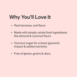 Almond Flour Muffin & Bread Mix, Banana