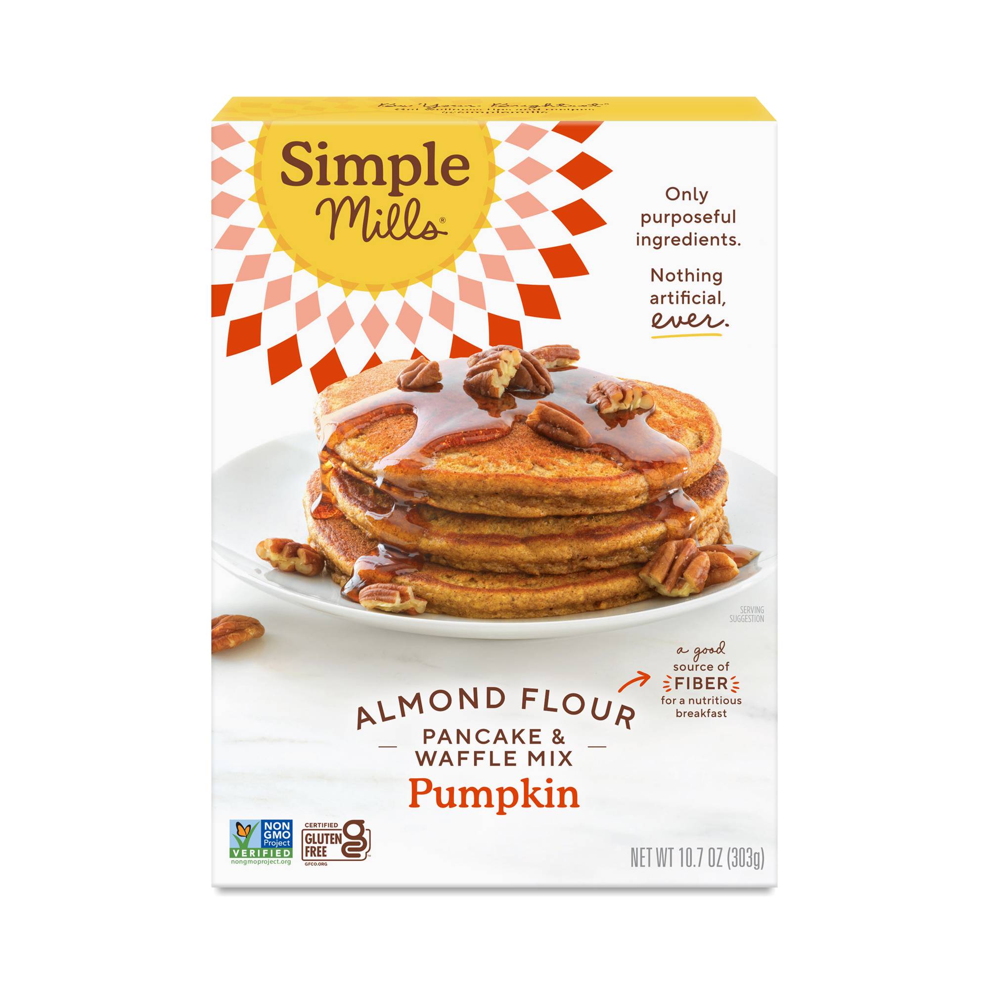 Almond Flour Pancake & Waffle Mix, Pumpkin
