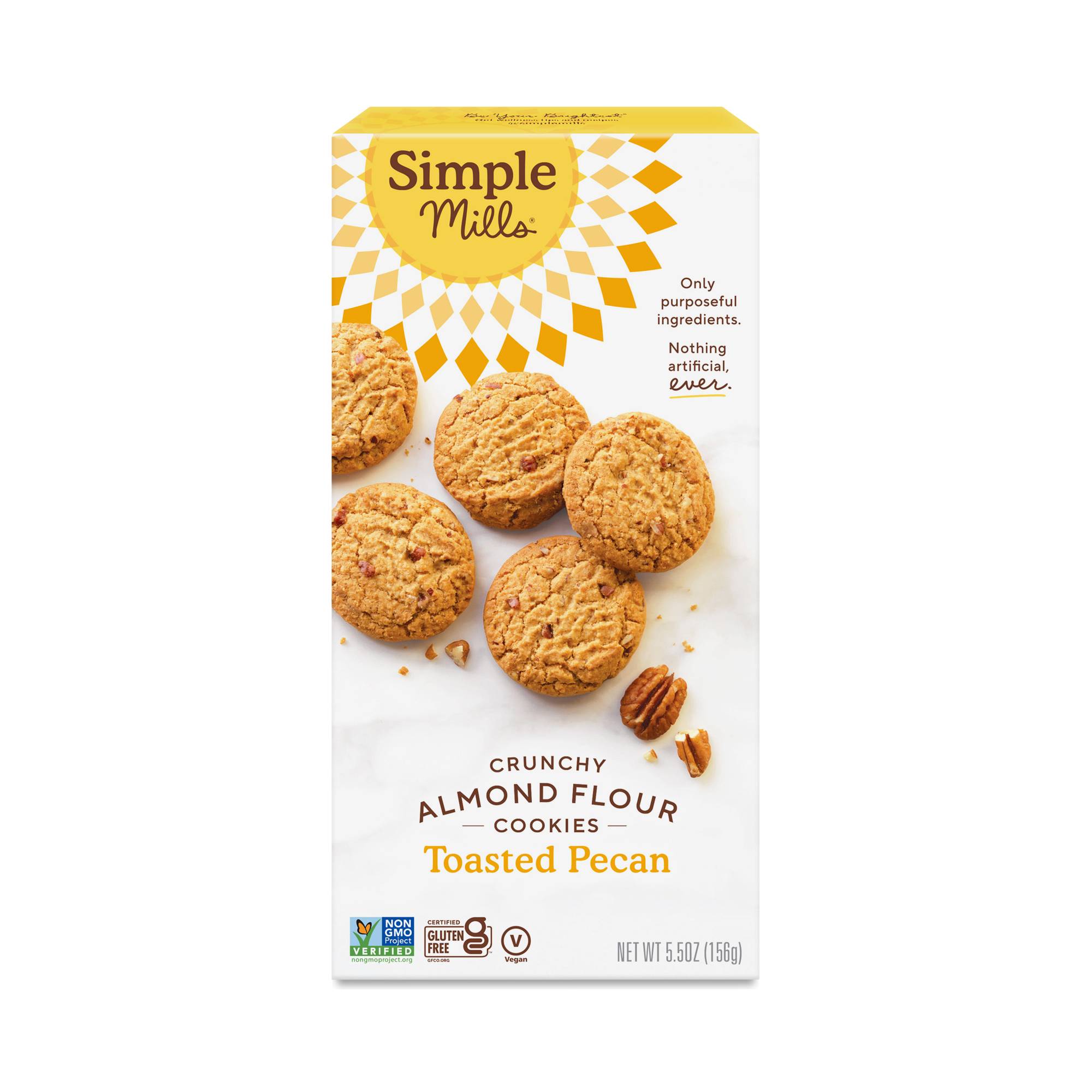 Crunchy Cookies, Toasted Pecan