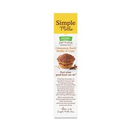 Oat Flour Baking Mix, Cinnamon Swirl Muffin & Cake