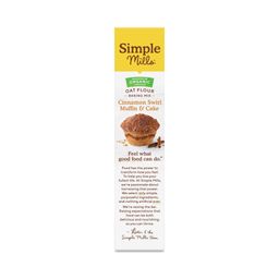 Oat Flour Baking Mix, Cinnamon Swirl Muffin & Cake