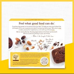 Soft Baked Almond Flour Bars, Chocolate Brownie