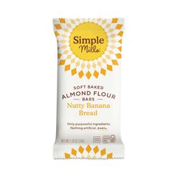 Soft Baked Almond Flour Bars, Nutty Banana Bread
