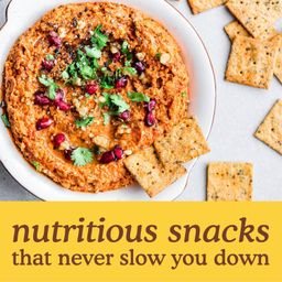 Sundried Tomato & Basil Almond Flour Crackers