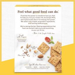 Sundried Tomato & Basil Almond Flour Crackers