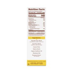 Veggie Pita Crackers, Himalayan Salt