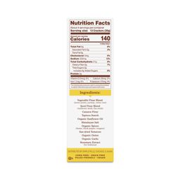 Veggie Pita Crackers, Mediterranean Herb