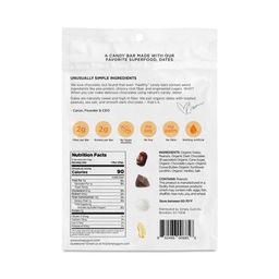 Chocolate Date Bars, Salted Peanut