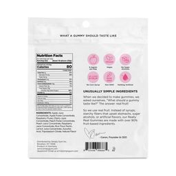 Really Real Gummies, Peach & Raspberry
