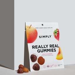 Really Real Gummies, Peach & Raspberry