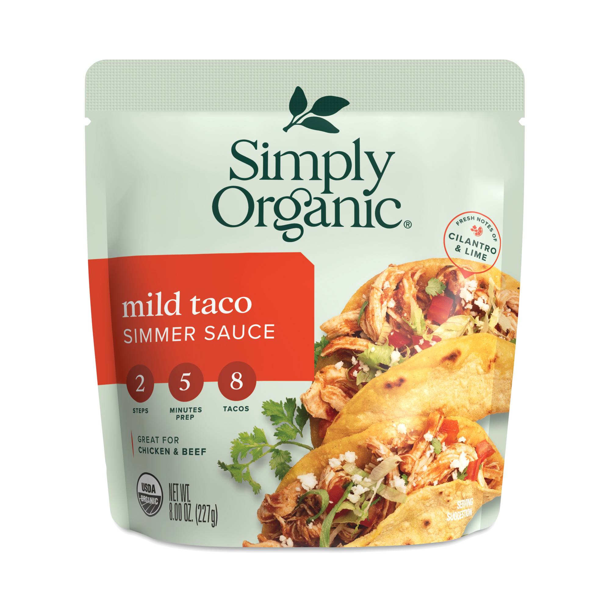 Simmer Sauce, Mild Taco