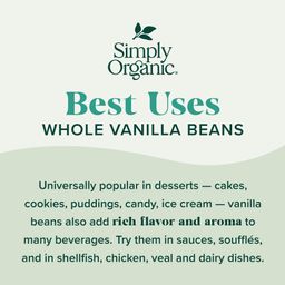 Whole Madagascar Vanilla Beans
