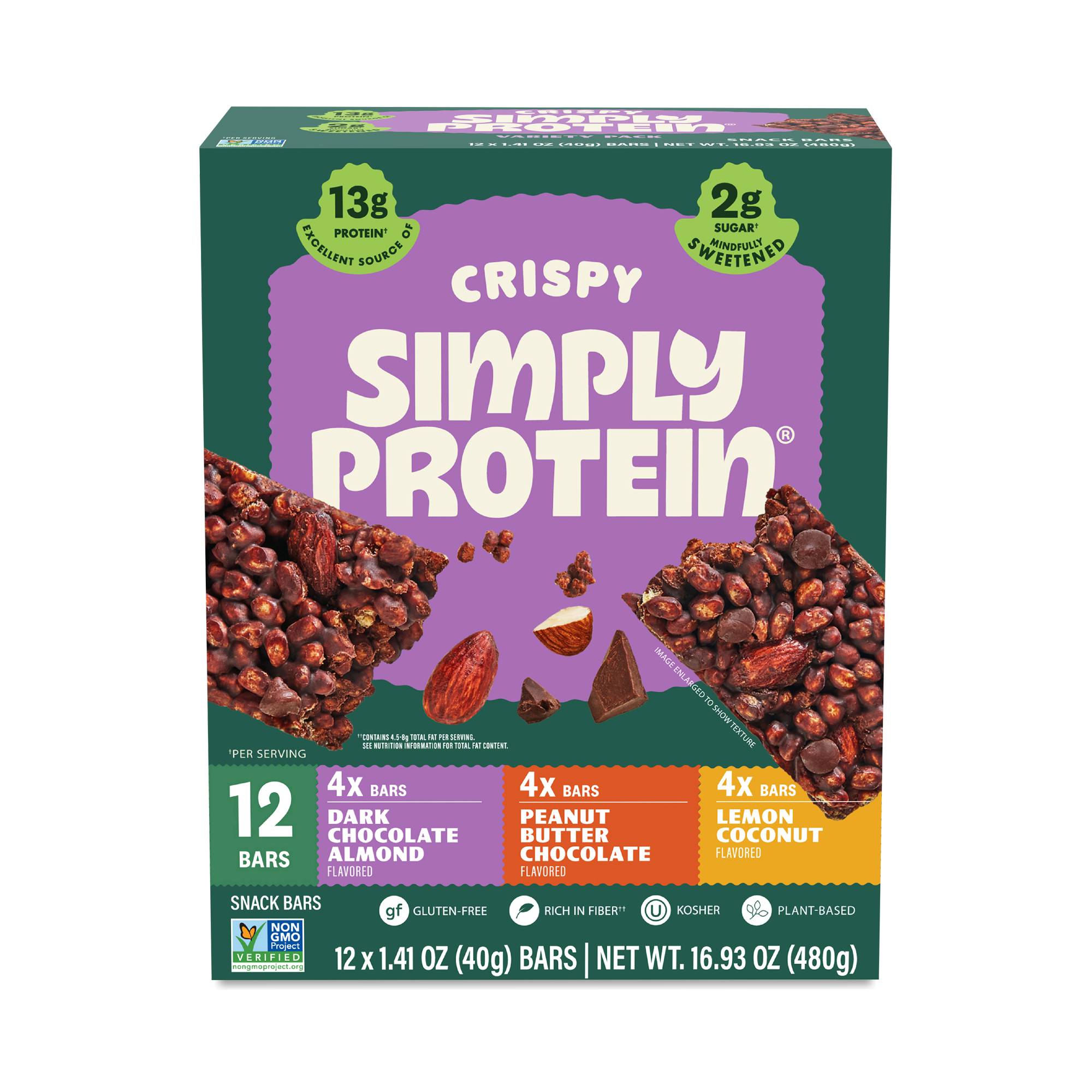 Crispy Snack Bars, Variety Pack
