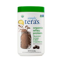 Organic Dark Chocolate Whey Protein Powder