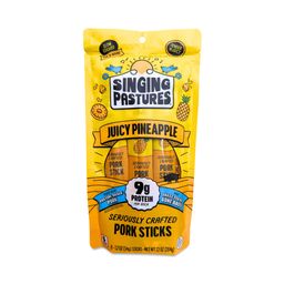 Pork Sticks, Juicy Pineapple