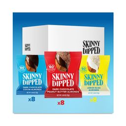 Almond Variety Pack, Cocoa, Peanut Butter & Lemon Bliss