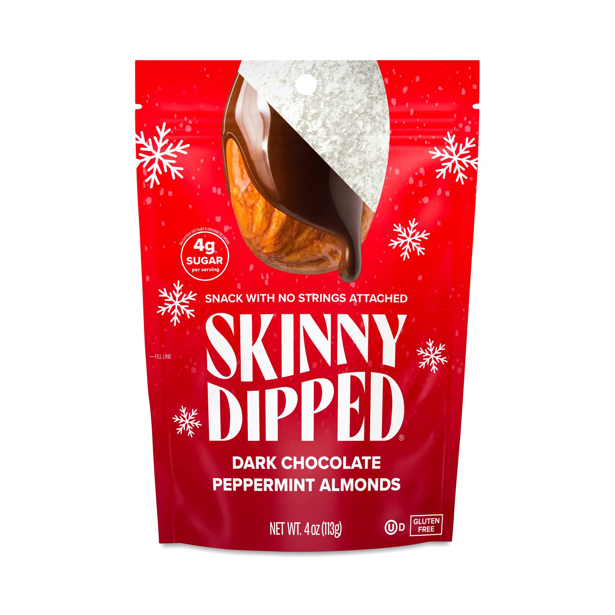 Almonds, Dark Chocolate Peppermint Almonds