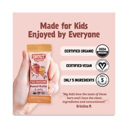 Kids Snack Bars, Peanut Butter & Jelly