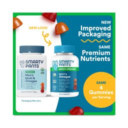 Organic Men's Multi & Omegas Gummies