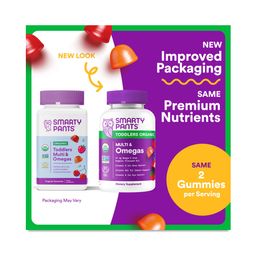 Organic Toddlers Multi & Omegas Gummies