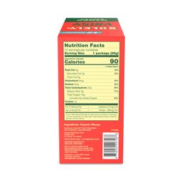 Organic Dried Fruit, Mango Pieces, Snack Pack