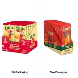 Organic Dried Fruit, Mango Pieces, Snack Pack