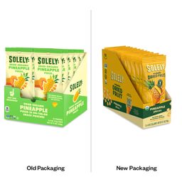 Organic Dried Fruit, Pineapple Pieces, Snack Pack